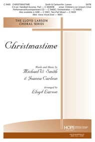 Christmastime SATB choral sheet music cover Thumbnail